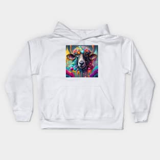 Psychedelic Sheep Kids Hoodie